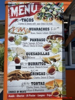 El Buen Mexicano Menu
